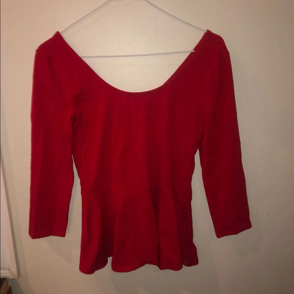 Peplum top